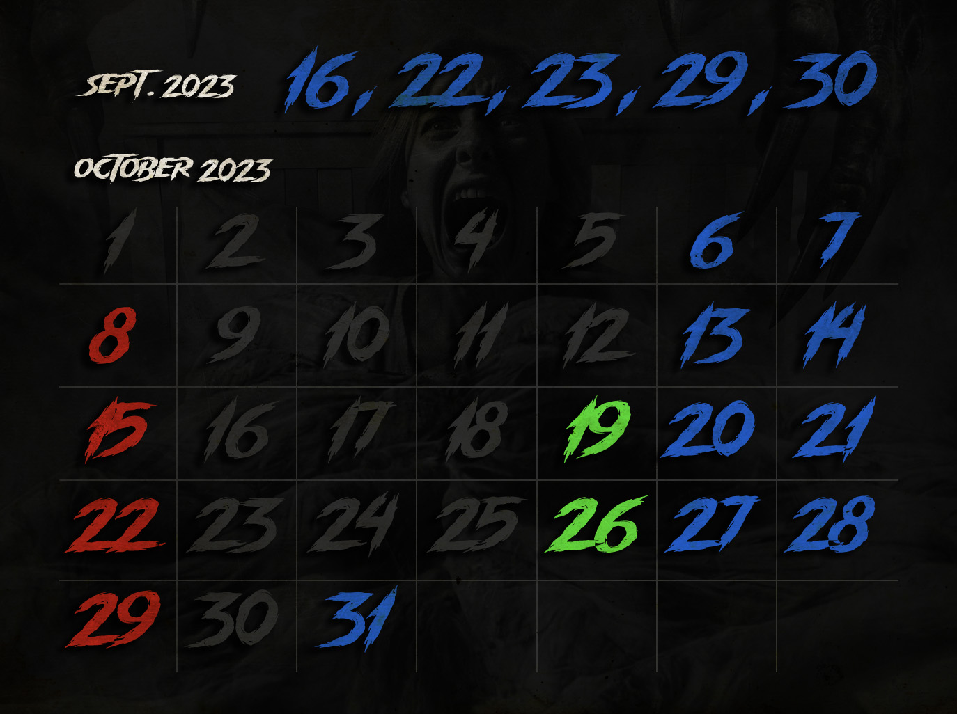 Hours Sweet Dreams Haunted Attraction