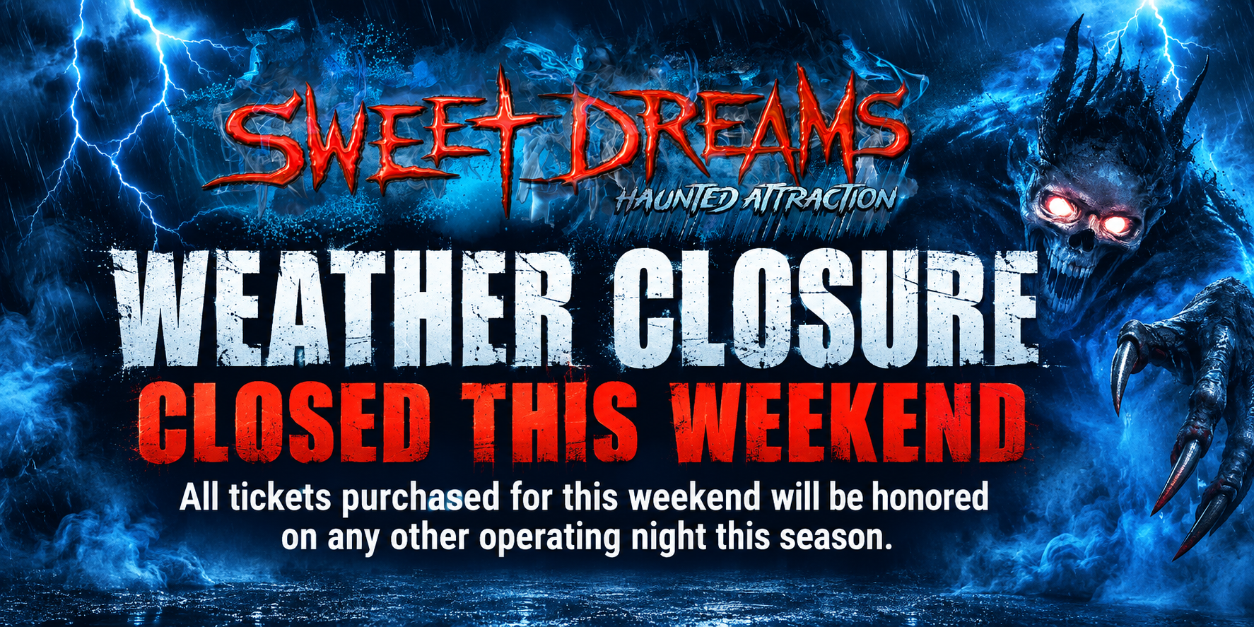 weather closure